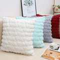 Long Plush Autumn and Winter Throw Pillow Decor Living Room Sofa Decorative Pillowcase Heart-shaped Pillow Covers for Couch