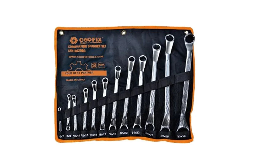 COOFIX CFH-B04013-12 Rachat Wrench Set Max Laser Wheel Box Ring Spanner Set Torque Industrial Pcs Color Support Handle Material
