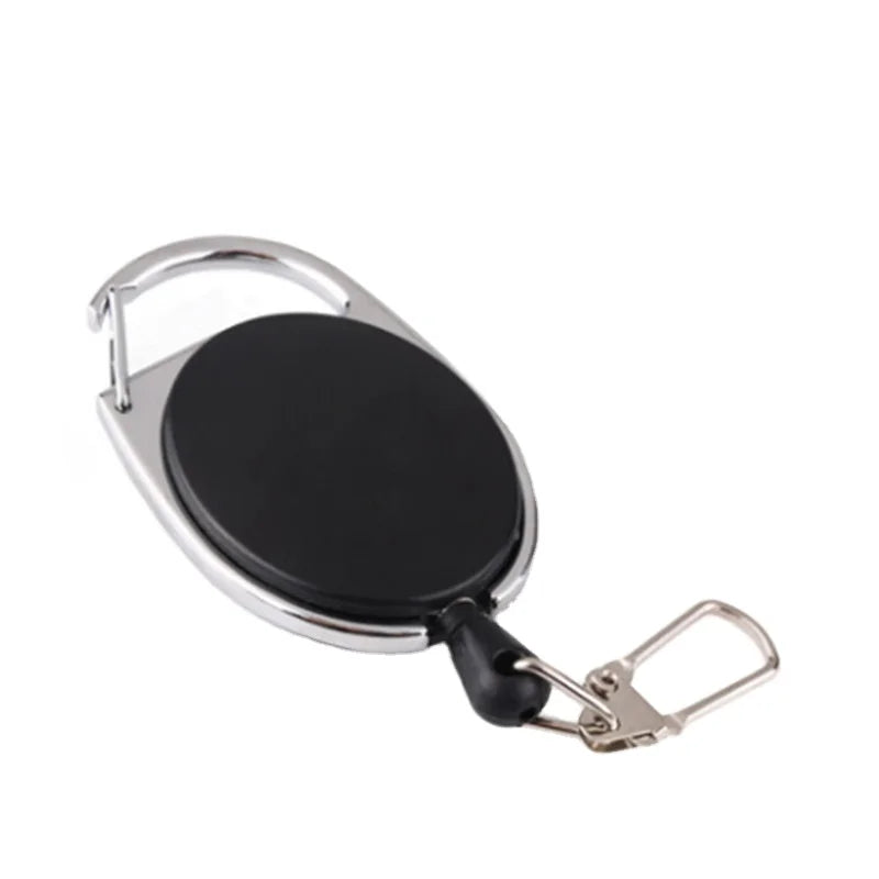 Wholesale Retractable Carabiner ID Badge Reel Metal Pull Reel