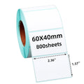 Hot Selling LTLL Brand 60X40X800mm Self-Adhesive Thermal Label Paper Waterproof Oil Proof Scratch-Off Various Applications Free