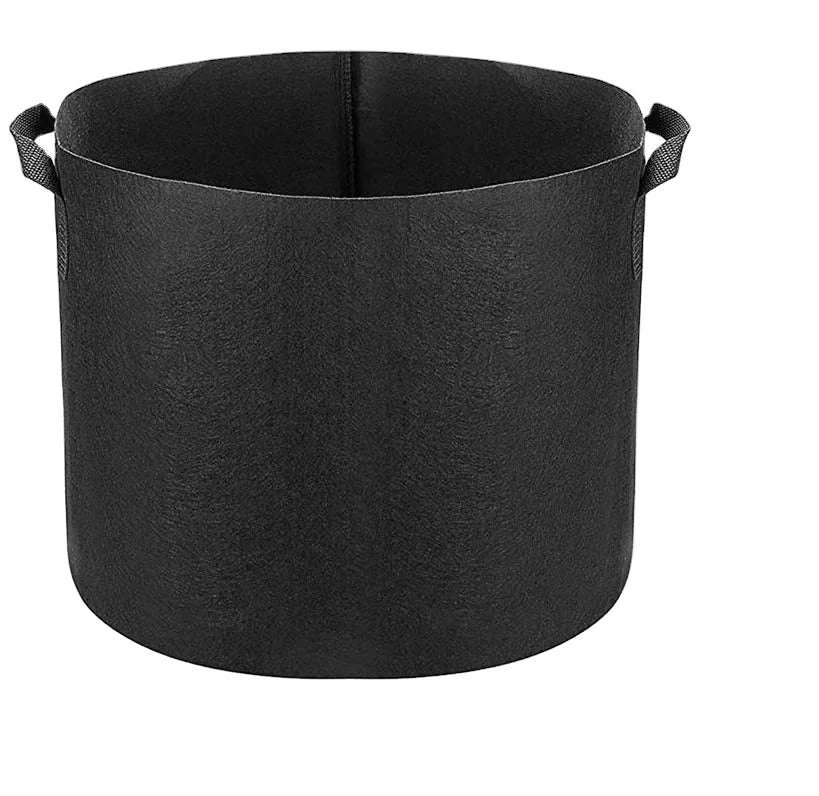Non-Woven Fabric Grow Bags 5/10/20 Gallon Thickened Breathable Planters & Pots for Vegetables FlowersTrees & All Garden Plants