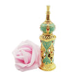12ml Green PInk Refillable Arabic Oil Perfume Bottles Botol Parfum Perfume Oil Bottles Dubai Oil Perfume Oud Glass Bottles