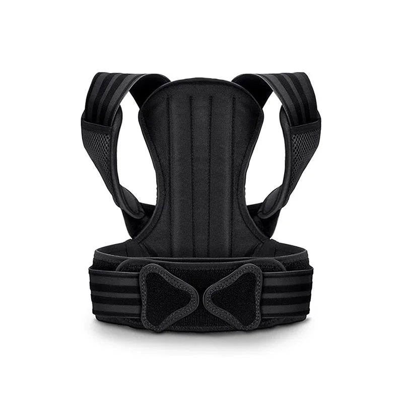Adjustable Neoprene Upper Back Support Brace Straightener Posture Corrector Belt Shoulder Body De Postura