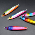 30g 40g 60g Slow Pitch Jigging Metal Jigs Saltwater Fishing Lure Artificial Bait Hard Lead Fish Lure