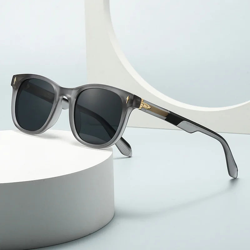 DOISYER Men's Retro Custom Logo Sunglasses Luxury Square UV400 Lenses Wholesale Fashion Cp Sunglasses