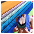 Wholesale Price Summer Cool Sports Towel Fabric Sweat-absorbent Mat Fabric Free Sample Quick-drying Cooling Fabric