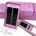 Abonnie 0.03 0.05mm Cashmere Eyelash Extensions Mega Volume Matte Black Lash Trays Mink Lash Extensions Vendors