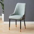 Hotel Dining Chairs Modern Light Luxury Small Household Hotel Private Rooms Cafes Bars High Backrest Soft Upholstered Chairs