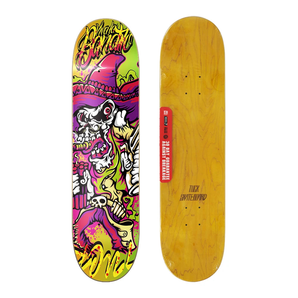 Ready to Ship Tuck Skateboard Factory Popular Maple Single Press Skateboard Decks