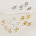 GP Lobster Clasp Brass 14K 18K Gold Silver Platinum Plated Lobster Clasps Findings Permanent Jewelry Chains Making Wholesale