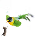FlappyChase Interactive Cat Toy Chirping Bird Cat Toy Flapping Wings Flying Interactive Simulation Electric Sparrow Shaking Bird