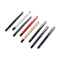 Low Minimum Branded Cheap Personalised Red Blue Grey Gold Silver Black Metal Pen with Print Logo