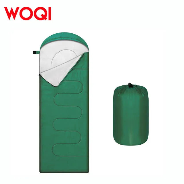 WOQI Customized Camping Sleeping Bag for Warm Weather Tourism Factory Wholesale