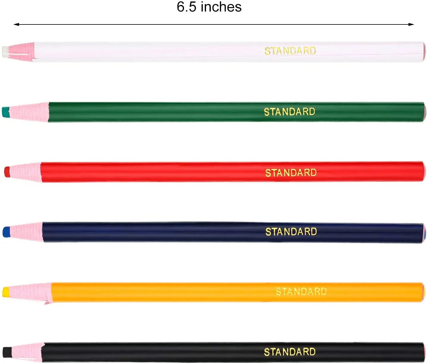 Peel-Off China Markers Grease Pencil Crayons Colorful Drawing Marking Wax Pencils for Wood Glass Garments Metal Fabrics