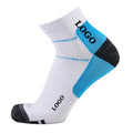 Customized Letter Logo and Pattern Ankle Socks Unisex White Socks Adult Fashionable Gym Sport Designer Summer Socks