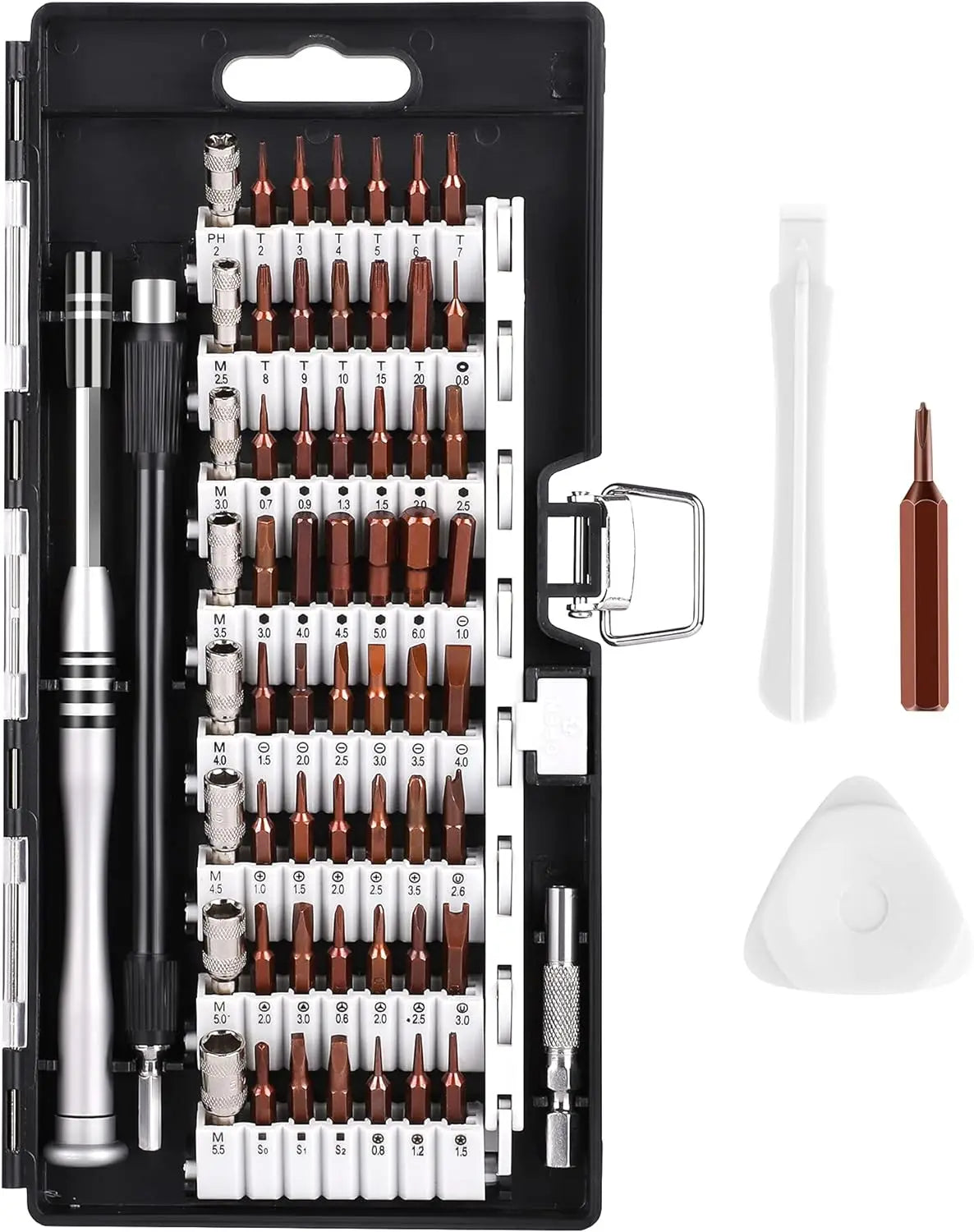 Precision Screwdriver Set 63 in 1 With 57 Bits Screwdriver Kit Magnetic Driver Electronics Repair Tool Kit
