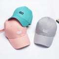 Free Sample  Wholesale Ladies 6 Panel Gorras Embroidered Logo Customized Women Baseball Caps