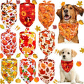 Wholesale Custom Fall Winter Dog Thanksgiving Polyester Bandanas Triangle Bib Accessory for Party