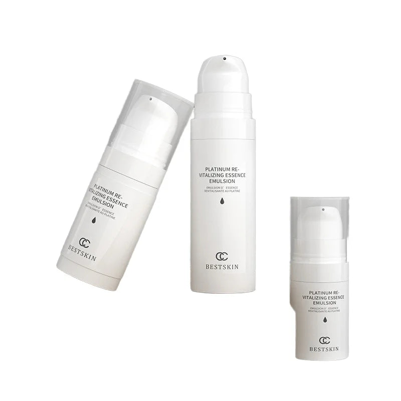 OEM Custom Logo 2025 Empty 5ml 10ml 15ml Airless Pump Bottle Cylinder Cosmetic Packaging for Skincare Serum Lotion Face Cream