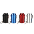 Futeng Mini Outdoor Ashtray Metal Cans Ashtray Custom Wholesale Pocket Portable Cigarettes Ashtray Keychain Smoking Accessories