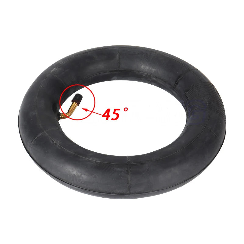 10 Inch Pneumatic 10*2.5inch Gas Mouth Curved 45 Degrees air Inflation Inner Tire Electric Scooter Tire