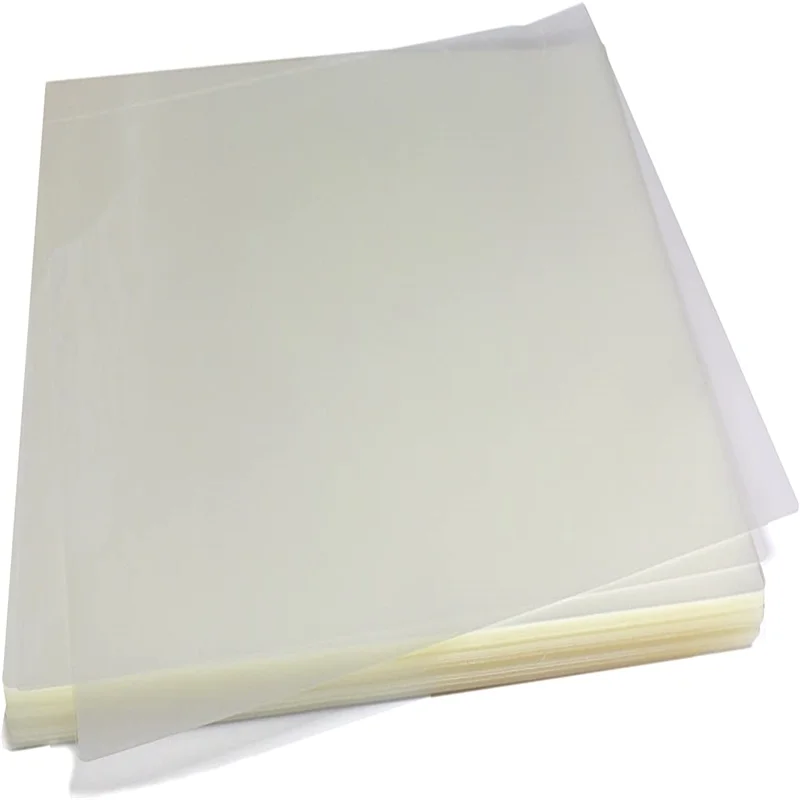 Anti-static Holographic PET Cold Lamination Film A3 EVA Laminating Pouch Film 80MIC