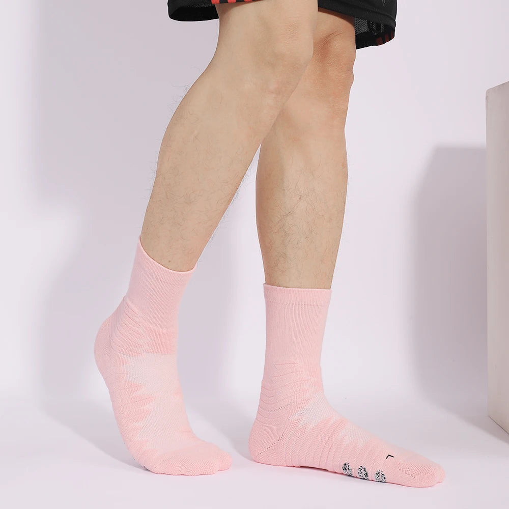 Custom Designed Athletes Elite Sports Socks Professional Men's Non-slip Basketball