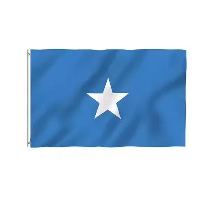 Wholesale Somalia Flags 3X5Ft Printed Polyester Flag 90X150Cm Polyester Somalia Flag