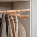 Modern Space Non Slip Pant Hanger Adult Trouser Clothes Pants Hangers Aluminum Adjustable Metal Saving Golden Color Stand Single