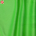 100% Polyester Stretch Mesh Fabric Breathable Birds Eye Knitted Jersey for Quick Drying Outdoor Sportswear Sun Sheer Memory