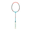 Konmat Sports Esper 82g Badminton Racket Full Carbon Wood Handle 30 LBS Tension Graphite-Fiber Strings Manufactured 4U Weight