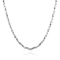 316L Stainless Steel Bracelet Rust-proof and Colorfast; Geometric Twisted-link Fashion Necklace; Personalized Accessory Chain. MegaBDM
