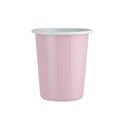 New Product V Shape Without Handle Imitation Enamel Cup Ceramic Coffee Mug Vintage Stoneware Tea Cups