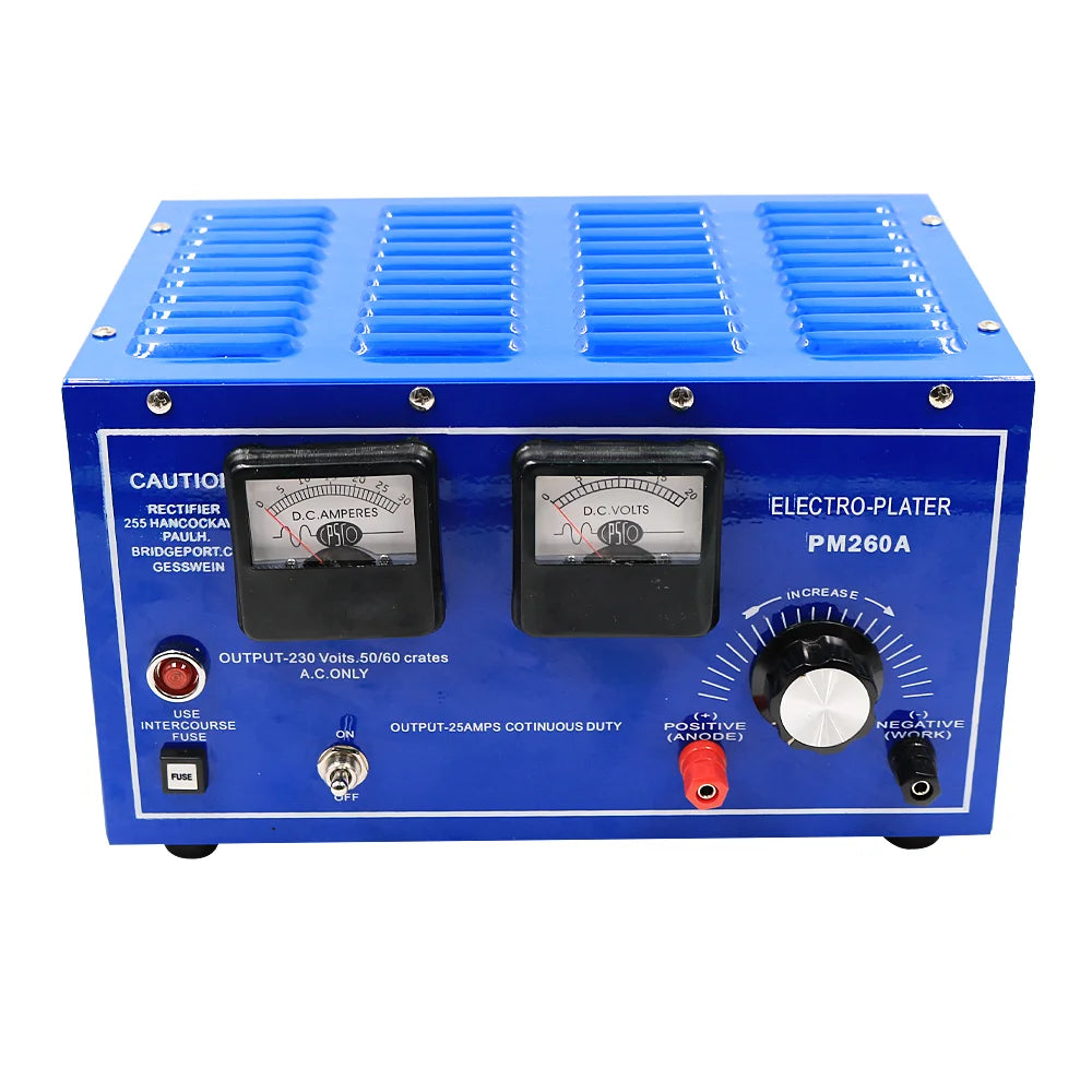30A Jewelry Plating Machine Rectifier Metal Plated Platinum Silver Rhodium Nickel Chrome Plater Gold Electroplating Machine