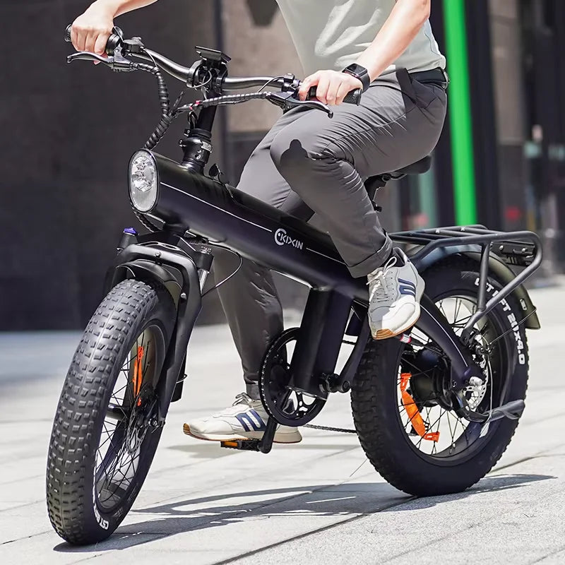 Vicicleta Electrica Fastest Downhill Moped 20-Inch Foldable EBike Aluminum Alloy Frame Fat Tire MTB with EU/US Warehouse