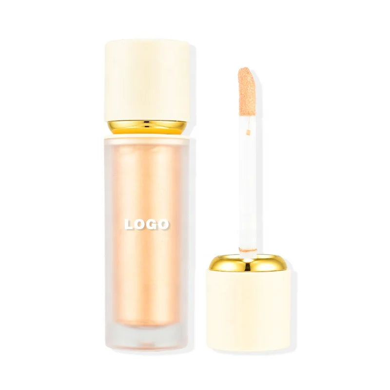 Vegan Face Highlighter Body Shimmer Oil Cosmetics Cream Bronzer Shimmer Makeup Private Label Liquid Highlighter