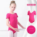 Girls' Kids Cotton-Spandex Gymnastics Leotard Ballet Dance Dress Ballerina Clothes for Kids