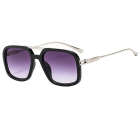 2024 New Oversized square Eye Glasses Uv400 Luxury Shades Uv400 Fashion Sunglasses Men Women Custom logo Wholesale