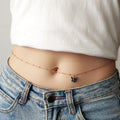 Bohemia Strand Bead Belly Chains for Women 2021 Fashion Gold Color Cowrie Shell Butterfly Waist Chain Waistband Body Jewelry