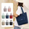 Large Capacity Women' Nylon Shoulder Bags Simple Trend Ladies Pocket Tote Shopping Bag Multi-pocket Female Waterproof Handbags