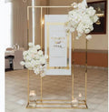 Wedding Party Decoration Gilded Background Flower Stand