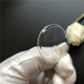 Pot Shape Glass 34mm Dia Top Hat AR Dome Watch Glass Crystal Mineral Glass Parts for Selko Glasses