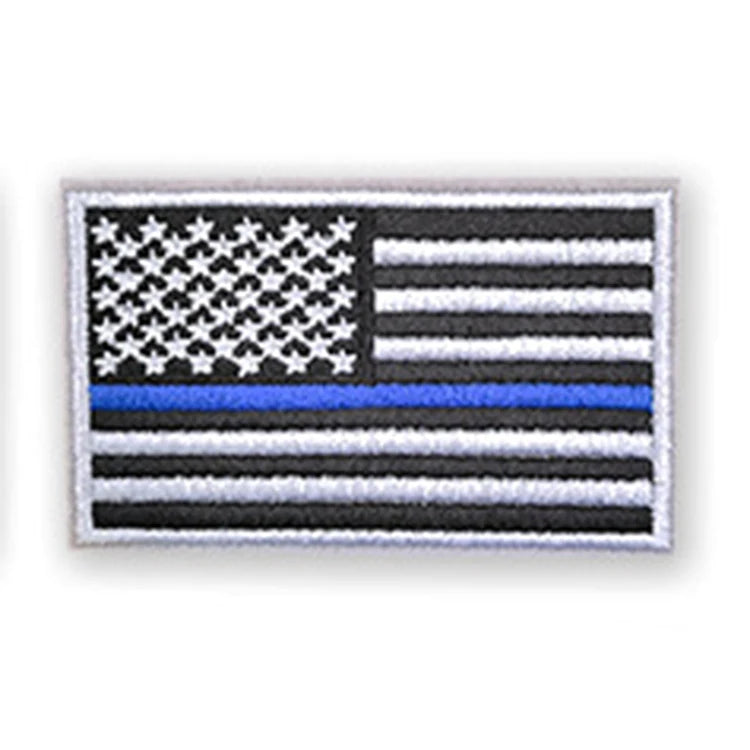 Alibaba China Reliable Supplier Wholesale Iron Patches Embroidered American USA Flag Patches for Hat Use