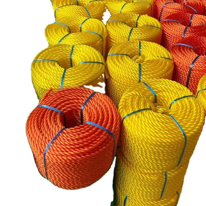 Direct From Manufacturer 3mm Twisted PP/PE Rope Baler Twine Manufacturer Direct Sales Packing Rope