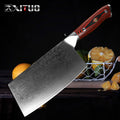 XITUO Damascus Chef Knife 7 Inch Chinese Kitchen Knife Sharp Cut Cleaver Slice Professional Kitchen Knife Household Kitchenware