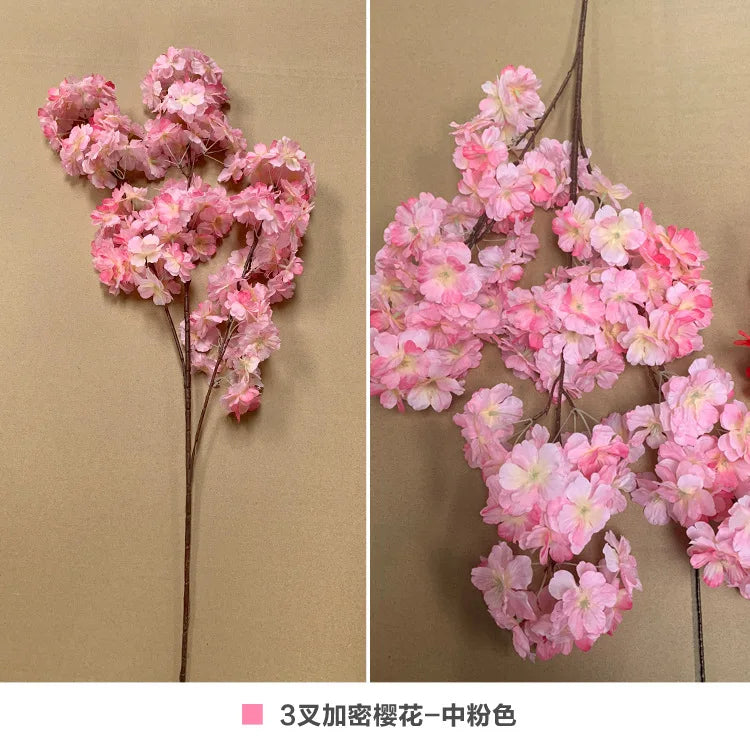100CM Sakura Faux Trees of Low Price Flowers Wedding Decor Artificial Flower Cherry Blossom