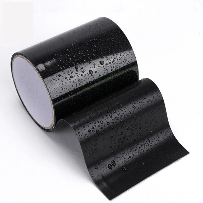 Hot Selling 4' X 5' Super Waterproof Tape Black/White/Transparent with Heat Resistant Rubber Adhesive for Sealing