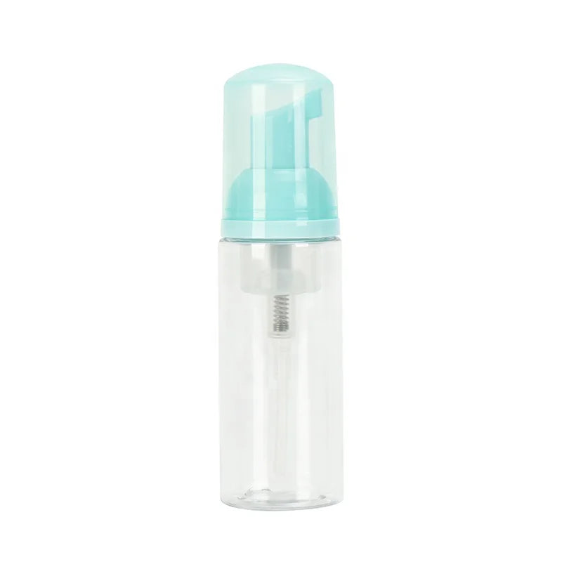 Wholesale Transparent Liquid Soap Bottle 30ml 50ml 60ml High Quality Refillable Plastic Foam Pump Bottle