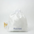 Custom Logo Printed Satin Extension Bag Luxury Cloth Collection Dust Drawstring Pouch