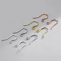 Wholesale Jewelry S925 Earrings Accessories Split Fishhook Shape Ear Wire for Jewelry Handmade